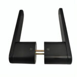 Roseta Para Puerta De Interior Siros Negro Mate - Imagen 4