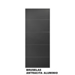 Panel Acorazada Exterior Aluminio Bruselas Gris Antracita