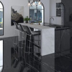 Lucca Nero Pulido 120x120cm MAGNIFICA COLLECTION - Imagen 2