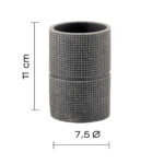 Portacepillos G-Petra Gris - Imagen 2