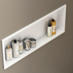 Hornacina Solid Surface Blanca 30x60cm - Imagen 2