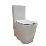 Inodoro Trento Blanco Mate Salida Dual - Imagen 2