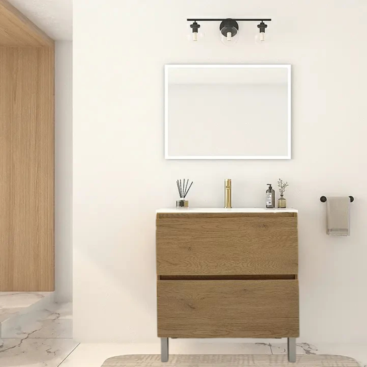 mueble de baño marsella oak (1) Mueble De Baño Marsella Oak - Imagen 1