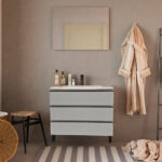 Mueble De Baño Juno 3 Cajones y Patas - Imagen 2