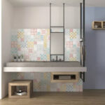 Paint White Mix Rectificado Mate 35x100cm APE - Imagen 2