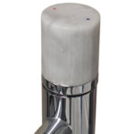 Grifo Lavabo Carrara Bajo Cromo Punto Mármol - Imagen 4