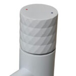 Grifo Lavabo Diamont Alto Blanco - Imagen 3