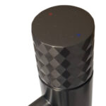 Grifo Lavabo Diamont Alto Gris - Imagen 3