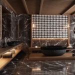 Di Marmi Black Pulido Lux 60x120cm Magnifica Collection - Imagen 2